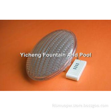 Waterproof PAR LED Lamp , Glass Cover 18W - 40W Swimming Po